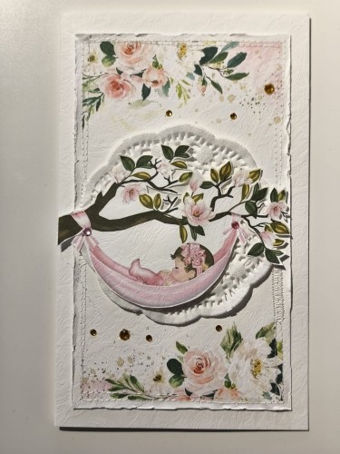 Kartka - Pamiątka Chrztu Świętego (wzór nr 8)