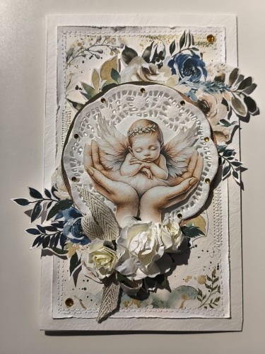 Kartka - Pamiątka Chrztu Świętego (wzór nr 10)