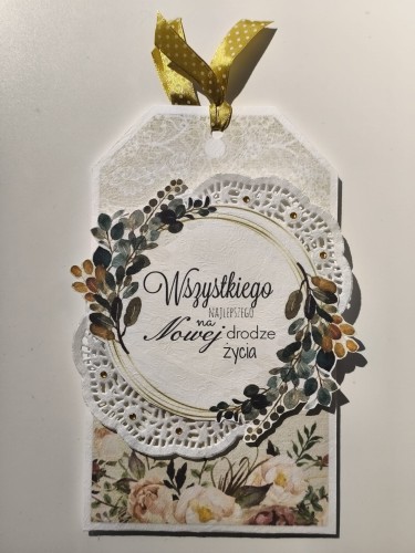 Kartka - Pamiątka Ślubu (wzór 3)