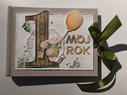 Album - Mój Pierwszy Roczek (wzór 1) - widok od frontu