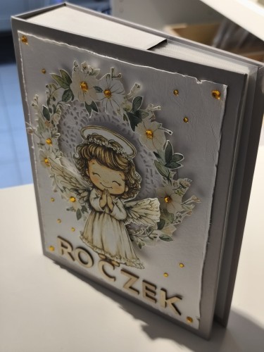 Album - Mój Pierwszy Roczek (wzór 2) - widok pod kątem
